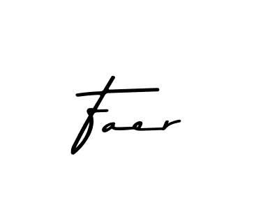 How to make Faer signature? Asem Kandis PERSONAL USE is a professional autograph style. Create handwritten signature for Faer name. Faer signature style 9 images and pictures png