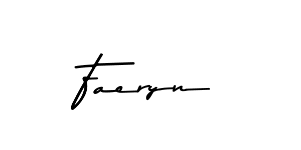 Design your own signature with our free online signature maker. With this signature software, you can create a handwritten (Asem Kandis PERSONAL USE) signature for name Faeryn. Faeryn signature style 9 images and pictures png