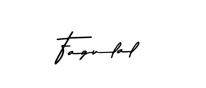 Create a beautiful signature design for name Fagulal. With this signature (Asem Kandis PERSONAL USE) fonts, you can make a handwritten signature for free. Fagulal signature style 9 images and pictures png