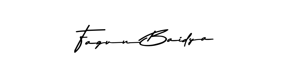 Use a signature maker to create a handwritten signature online. With this signature software, you can design (Asem Kandis PERSONAL USE) your own signature for name Fagun Baidya. Fagun Baidya signature style 9 images and pictures png