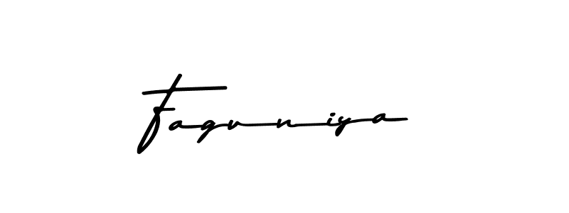 Asem Kandis PERSONAL USE is a professional signature style that is perfect for those who want to add a touch of class to their signature. It is also a great choice for those who want to make their signature more unique. Get Faguniya name to fancy signature for free. Faguniya signature style 9 images and pictures png