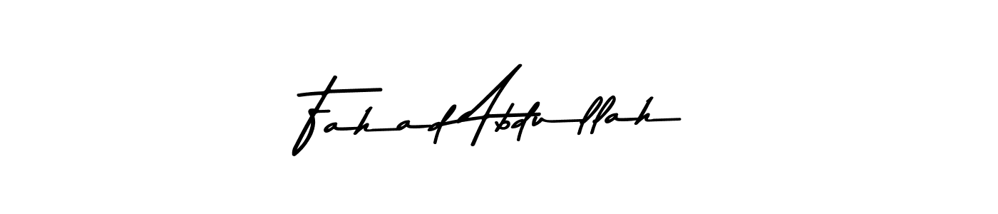 This is the best signature style for the Fahad Abdullah name. Also you like these signature font (Asem Kandis PERSONAL USE). Mix name signature. Fahad Abdullah signature style 9 images and pictures png