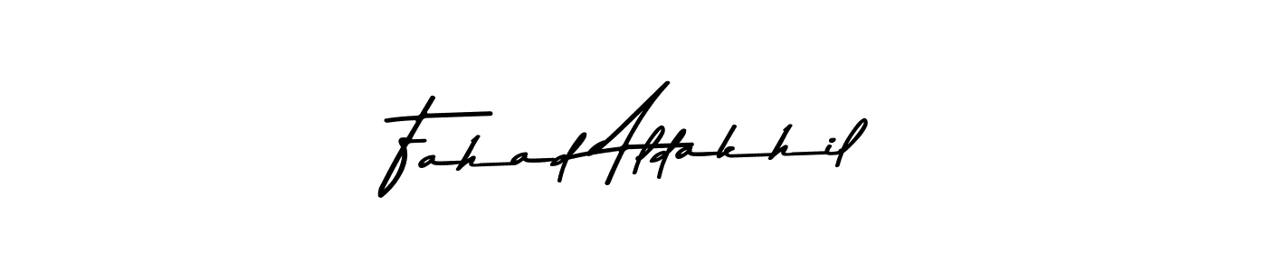 This is the best signature style for the Fahad Aldakhil name. Also you like these signature font (Asem Kandis PERSONAL USE). Mix name signature. Fahad Aldakhil signature style 9 images and pictures png