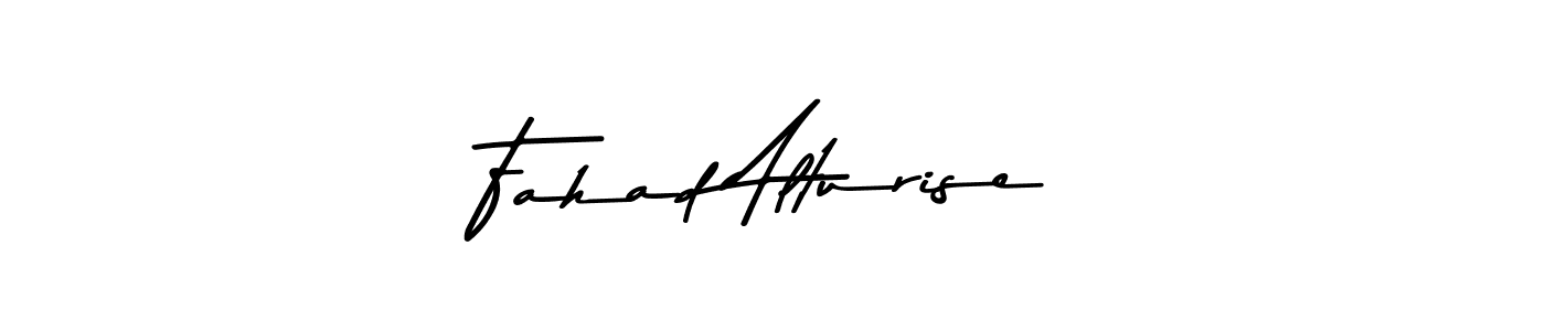 Use a signature maker to create a handwritten signature online. With this signature software, you can design (Asem Kandis PERSONAL USE) your own signature for name Fahad Alturise. Fahad Alturise signature style 9 images and pictures png