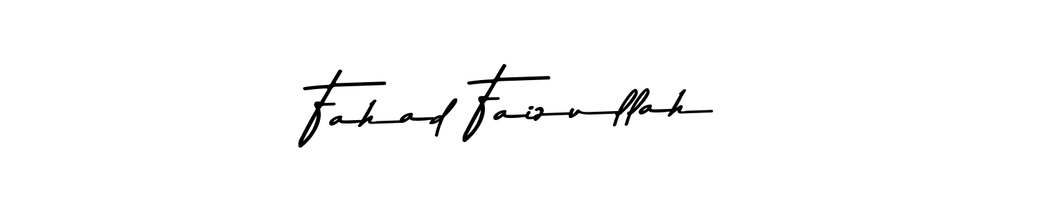 This is the best signature style for the Fahad Faizullah name. Also you like these signature font (Asem Kandis PERSONAL USE). Mix name signature. Fahad Faizullah signature style 9 images and pictures png