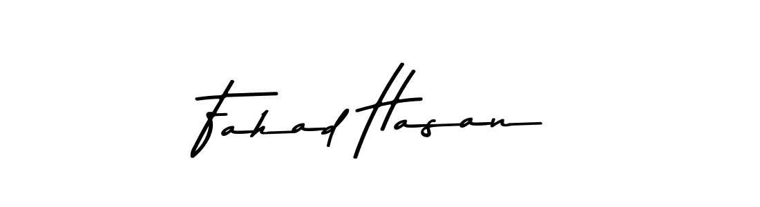 Use a signature maker to create a handwritten signature online. With this signature software, you can design (Asem Kandis PERSONAL USE) your own signature for name Fahad Hasan. Fahad Hasan signature style 9 images and pictures png