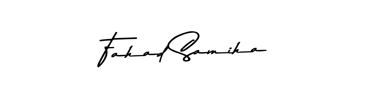 Fahad Samiha stylish signature style. Best Handwritten Sign (Asem Kandis PERSONAL USE) for my name. Handwritten Signature Collection Ideas for my name Fahad Samiha. Fahad Samiha signature style 9 images and pictures png