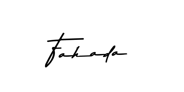 How to make Fahada signature? Asem Kandis PERSONAL USE is a professional autograph style. Create handwritten signature for Fahada name. Fahada signature style 9 images and pictures png