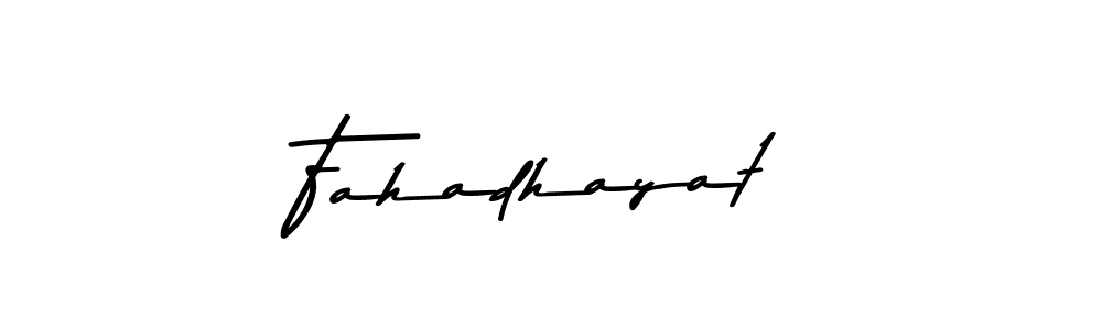 Fahadhayat stylish signature style. Best Handwritten Sign (Asem Kandis PERSONAL USE) for my name. Handwritten Signature Collection Ideas for my name Fahadhayat. Fahadhayat signature style 9 images and pictures png