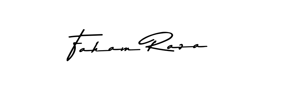 Check out images of Autograph of Faham Raza name. Actor Faham Raza Signature Style. Asem Kandis PERSONAL USE is a professional sign style online. Faham Raza signature style 9 images and pictures png
