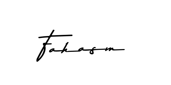How to make Fahasm name signature. Use Asem Kandis PERSONAL USE style for creating short signs online. This is the latest handwritten sign. Fahasm signature style 9 images and pictures png