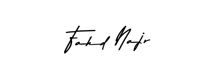 You should practise on your own different ways (Asem Kandis PERSONAL USE) to write your name (Fahd Najr) in signature. don't let someone else do it for you. Fahd Najr signature style 9 images and pictures png