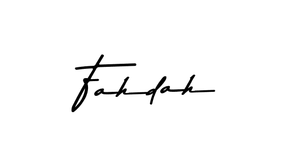 Also we have Fahdah name is the best signature style. Create professional handwritten signature collection using Asem Kandis PERSONAL USE autograph style. Fahdah signature style 9 images and pictures png