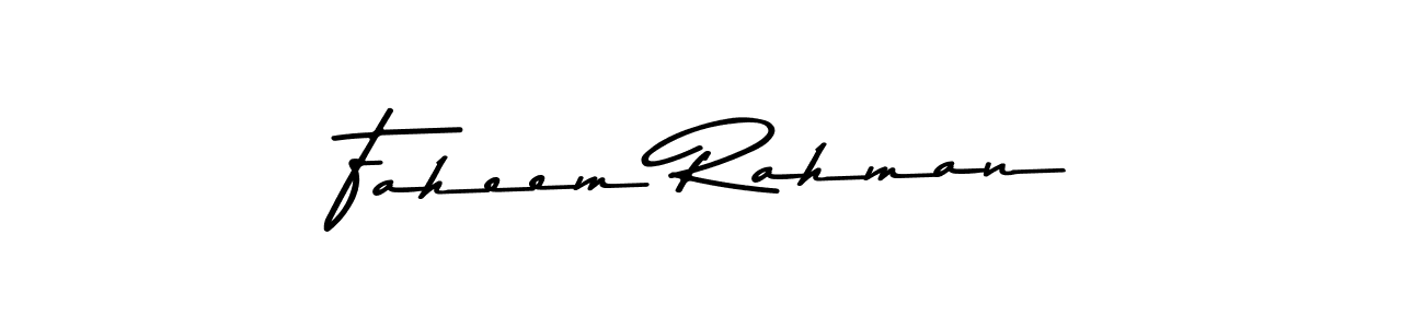 You should practise on your own different ways (Asem Kandis PERSONAL USE) to write your name (Faheem Rahman) in signature. don't let someone else do it for you. Faheem Rahman signature style 9 images and pictures png