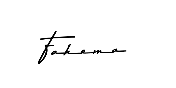 Also we have Fahema name is the best signature style. Create professional handwritten signature collection using Asem Kandis PERSONAL USE autograph style. Fahema signature style 9 images and pictures png