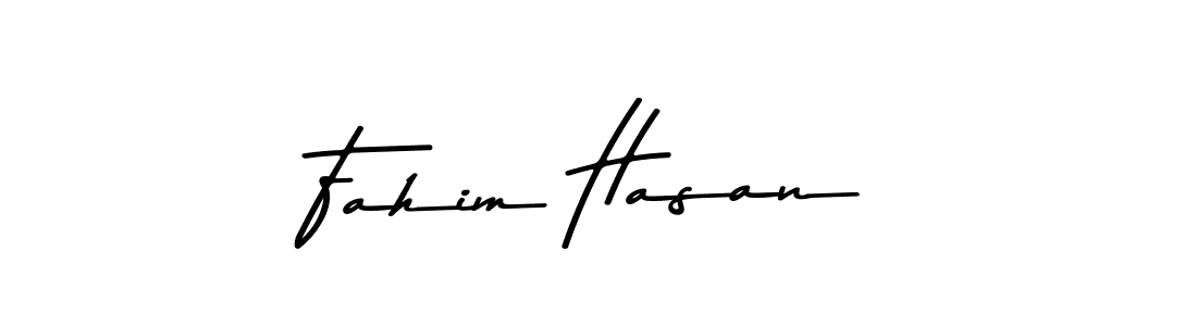 You should practise on your own different ways (Asem Kandis PERSONAL USE) to write your name (Fahim Hasan) in signature. don't let someone else do it for you. Fahim Hasan signature style 9 images and pictures png