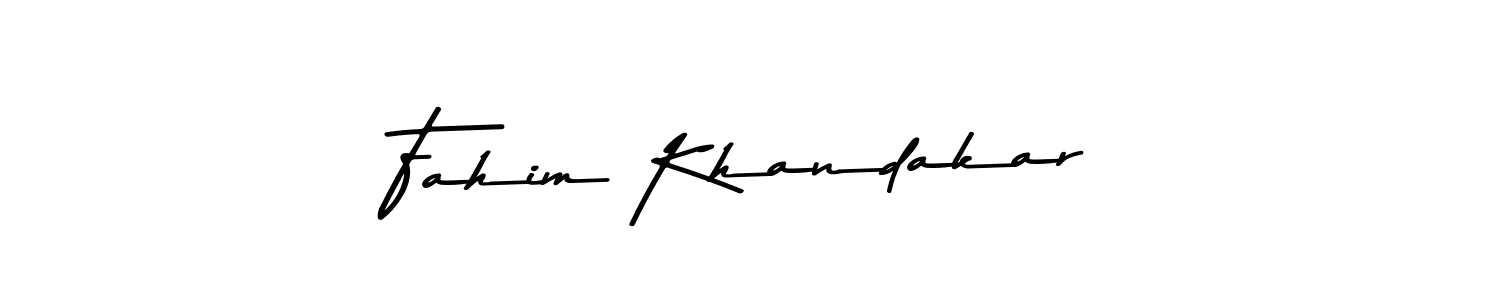 The best way (Asem Kandis PERSONAL USE) to make a short signature is to pick only two or three words in your name. The name Fahim Khandakar include a total of six letters. For converting this name. Fahim Khandakar signature style 9 images and pictures png