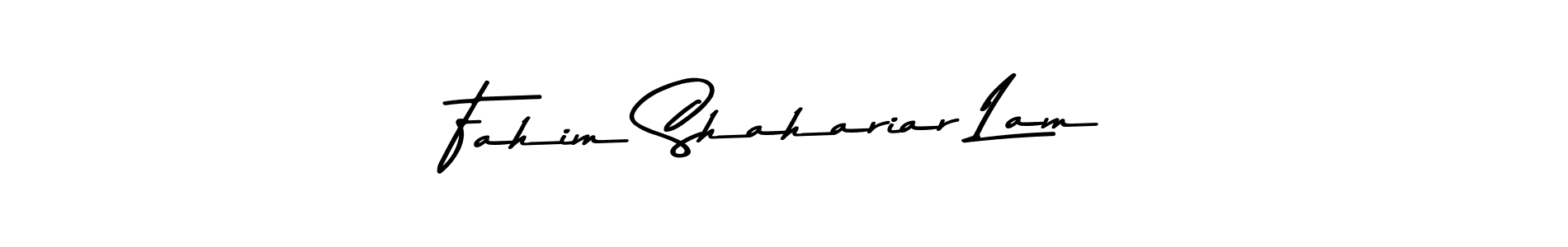 You should practise on your own different ways (Asem Kandis PERSONAL USE) to write your name (Fahim Shahariar Lam) in signature. don't let someone else do it for you. Fahim Shahariar Lam signature style 9 images and pictures png