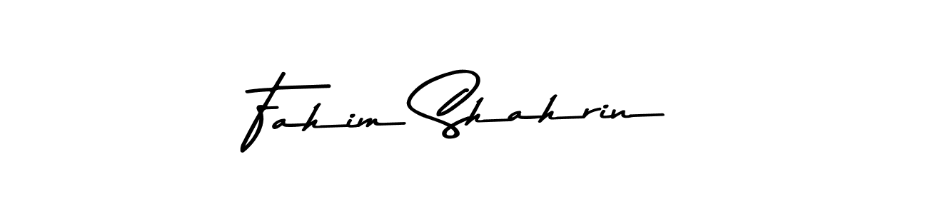 Make a short Fahim Shahrin signature style. Manage your documents anywhere anytime using Asem Kandis PERSONAL USE. Create and add eSignatures, submit forms, share and send files easily. Fahim Shahrin signature style 9 images and pictures png