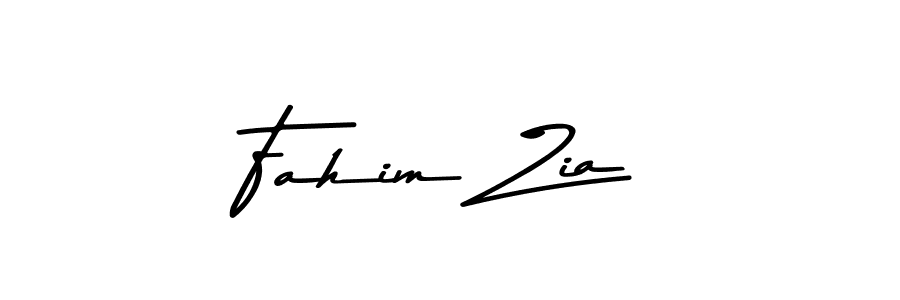 How to make Fahim Zia signature? Asem Kandis PERSONAL USE is a professional autograph style. Create handwritten signature for Fahim Zia name. Fahim Zia signature style 9 images and pictures png