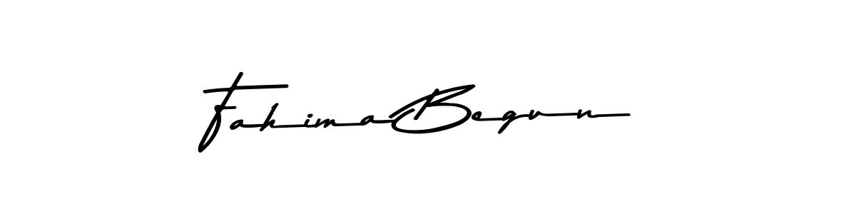 Fahima Begun stylish signature style. Best Handwritten Sign (Asem Kandis PERSONAL USE) for my name. Handwritten Signature Collection Ideas for my name Fahima Begun. Fahima Begun signature style 9 images and pictures png