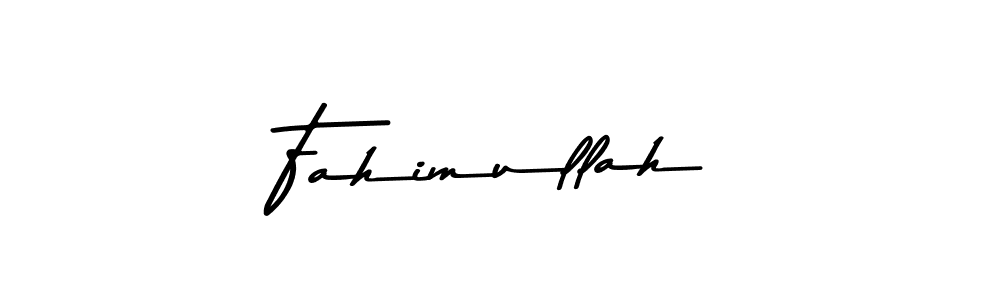 Also we have Fahimullah name is the best signature style. Create professional handwritten signature collection using Asem Kandis PERSONAL USE autograph style. Fahimullah signature style 9 images and pictures png