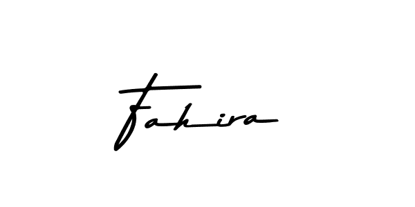 Make a beautiful signature design for name Fahira. With this signature (Asem Kandis PERSONAL USE) style, you can create a handwritten signature for free. Fahira signature style 9 images and pictures png