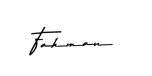It looks lik you need a new signature style for name Fahman. Design unique handwritten (Asem Kandis PERSONAL USE) signature with our free signature maker in just a few clicks. Fahman signature style 9 images and pictures png