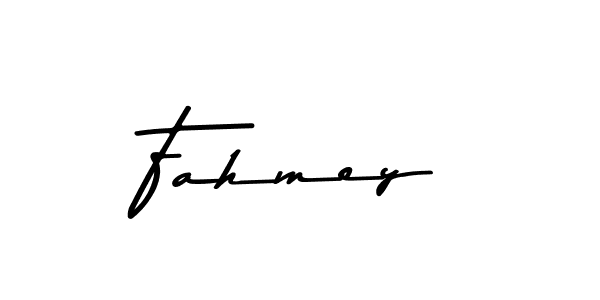 Use a signature maker to create a handwritten signature online. With this signature software, you can design (Asem Kandis PERSONAL USE) your own signature for name Fahmey. Fahmey signature style 9 images and pictures png