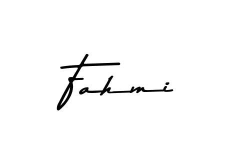 How to make Fahmi signature? Asem Kandis PERSONAL USE is a professional autograph style. Create handwritten signature for Fahmi name. Fahmi signature style 9 images and pictures png