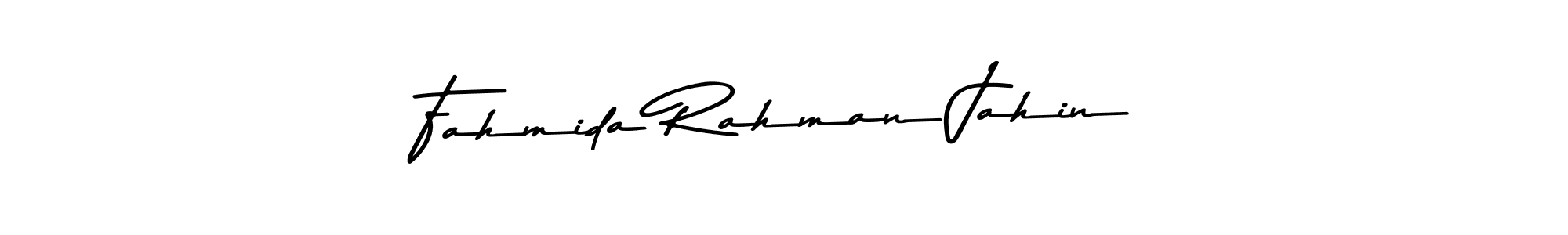Create a beautiful signature design for name Fahmida Rahman Jahin. With this signature (Asem Kandis PERSONAL USE) fonts, you can make a handwritten signature for free. Fahmida Rahman Jahin signature style 9 images and pictures png