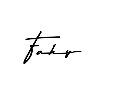 This is the best signature style for the Fahy name. Also you like these signature font (Asem Kandis PERSONAL USE). Mix name signature. Fahy signature style 9 images and pictures png