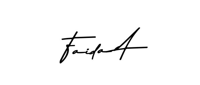 Use a signature maker to create a handwritten signature online. With this signature software, you can design (Asem Kandis PERSONAL USE) your own signature for name Faida A. Faida A signature style 9 images and pictures png