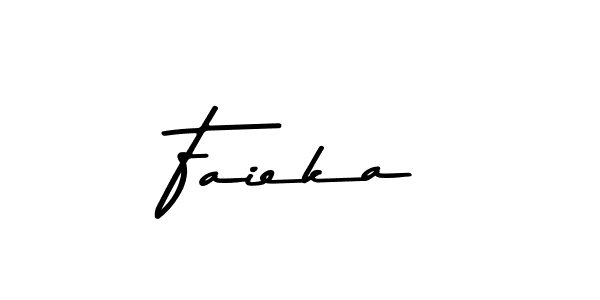 You should practise on your own different ways (Asem Kandis PERSONAL USE) to write your name (Faieka) in signature. don't let someone else do it for you. Faieka signature style 9 images and pictures png