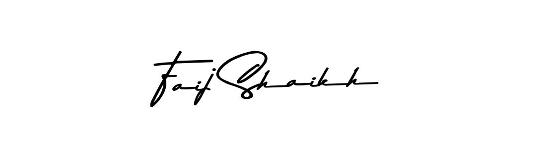 The best way (Asem Kandis PERSONAL USE) to make a short signature is to pick only two or three words in your name. The name Faij Shaikh include a total of six letters. For converting this name. Faij Shaikh signature style 9 images and pictures png