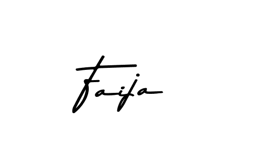 Design your own signature with our free online signature maker. With this signature software, you can create a handwritten (Asem Kandis PERSONAL USE) signature for name Faija. Faija signature style 9 images and pictures png