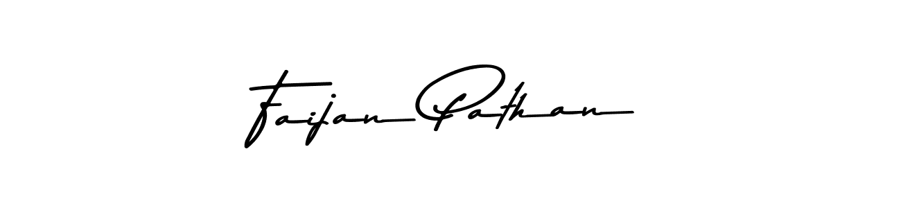 You should practise on your own different ways (Asem Kandis PERSONAL USE) to write your name (Faijan Pathan) in signature. don't let someone else do it for you. Faijan Pathan signature style 9 images and pictures png