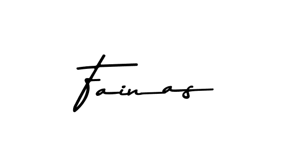 Fainas stylish signature style. Best Handwritten Sign (Asem Kandis PERSONAL USE) for my name. Handwritten Signature Collection Ideas for my name Fainas. Fainas signature style 9 images and pictures png