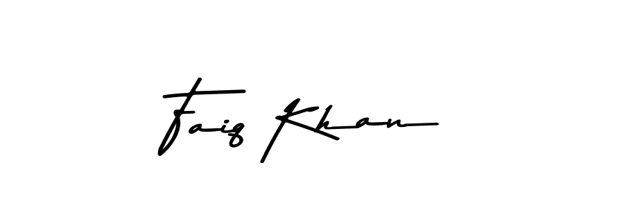 Make a beautiful signature design for name Faiq Khan. With this signature (Asem Kandis PERSONAL USE) style, you can create a handwritten signature for free. Faiq Khan signature style 9 images and pictures png