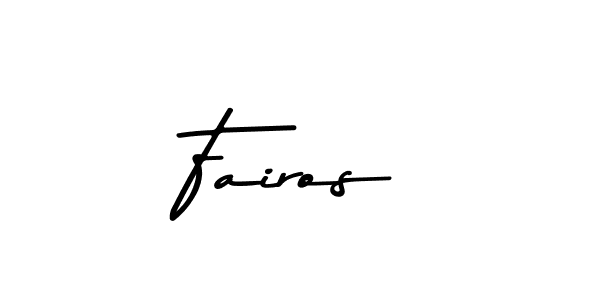 Fairos stylish signature style. Best Handwritten Sign (Asem Kandis PERSONAL USE) for my name. Handwritten Signature Collection Ideas for my name Fairos. Fairos signature style 9 images and pictures png