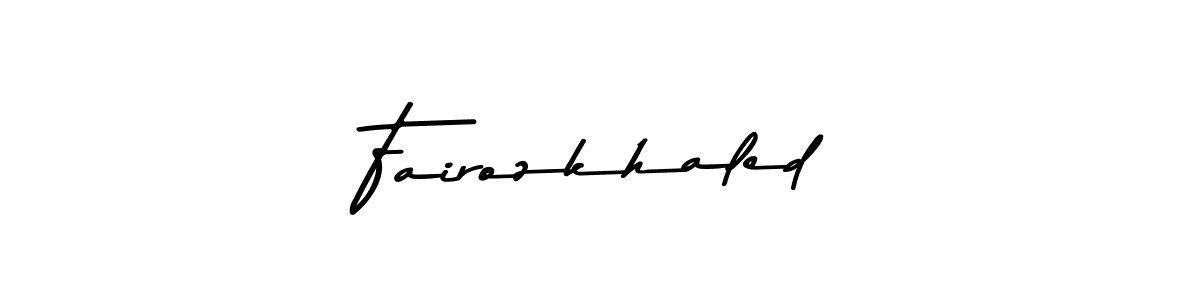 Here are the top 10 professional signature styles for the name Fairozkhaled. These are the best autograph styles you can use for your name. Fairozkhaled signature style 9 images and pictures png