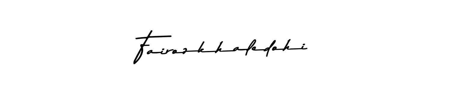 See photos of Fairozkhaledohi official signature by Spectra . Check more albums & portfolios. Read reviews & check more about Asem Kandis PERSONAL USE font. Fairozkhaledohi signature style 9 images and pictures png