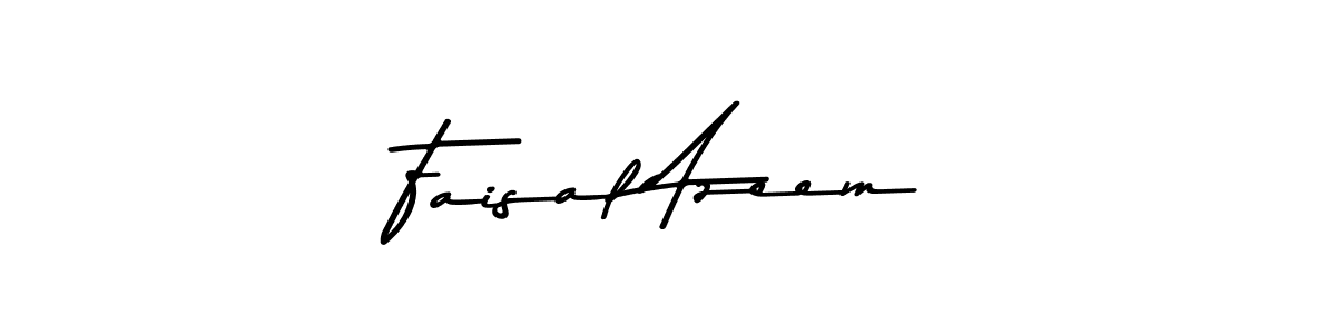Make a beautiful signature design for name Faisal Azeem. Use this online signature maker to create a handwritten signature for free. Faisal Azeem signature style 9 images and pictures png
