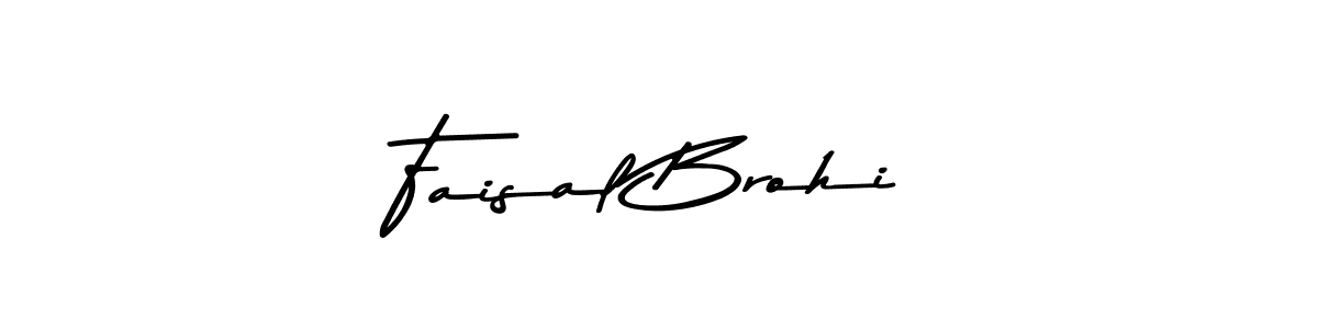 The best way (Asem Kandis PERSONAL USE) to make a short signature is to pick only two or three words in your name. The name Faisal Brohi include a total of six letters. For converting this name. Faisal Brohi signature style 9 images and pictures png