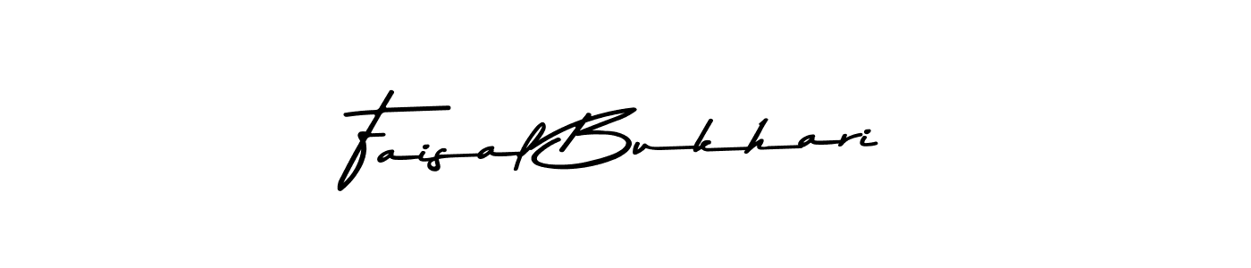 if you are searching for the best signature style for your name Faisal Bukhari. so please give up your signature search. here we have designed multiple signature styles  using Asem Kandis PERSONAL USE. Faisal Bukhari signature style 9 images and pictures png