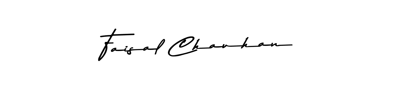 How to make Faisal Chauhan signature? Asem Kandis PERSONAL USE is a professional autograph style. Create handwritten signature for Faisal Chauhan name. Faisal Chauhan signature style 9 images and pictures png