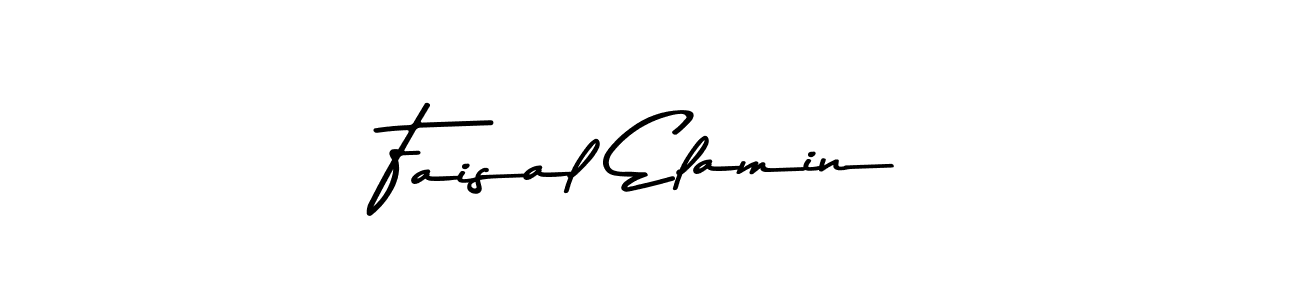 The best way (Asem Kandis PERSONAL USE) to make a short signature is to pick only two or three words in your name. The name Faisal Elamin include a total of six letters. For converting this name. Faisal Elamin signature style 9 images and pictures png