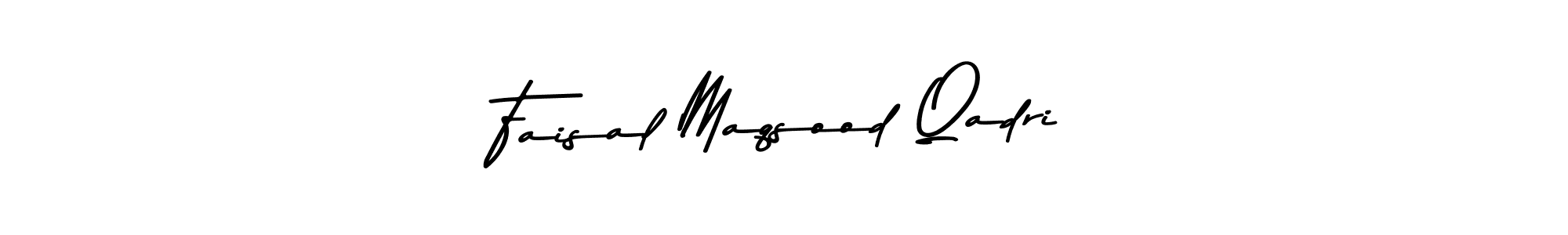 Asem Kandis PERSONAL USE is a professional signature style that is perfect for those who want to add a touch of class to their signature. It is also a great choice for those who want to make their signature more unique. Get Faisal Maqsood Qadri name to fancy signature for free. Faisal Maqsood Qadri signature style 9 images and pictures png