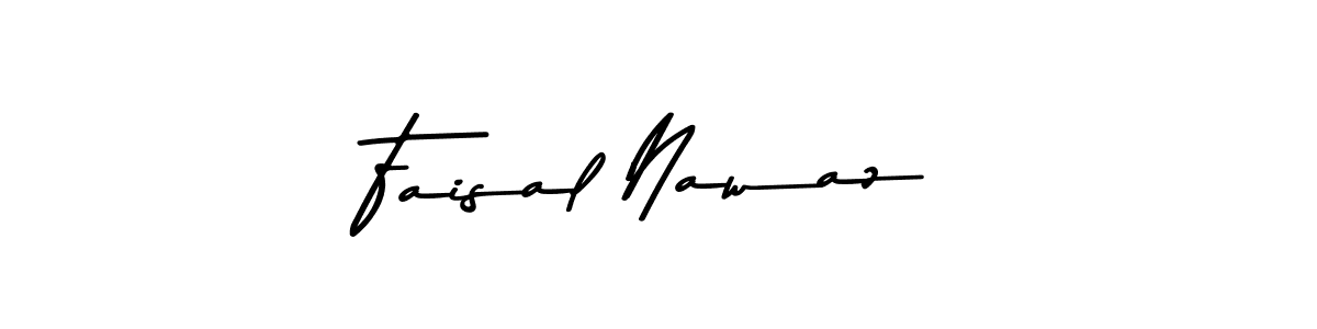 Faisal Nawaz stylish signature style. Best Handwritten Sign (Asem Kandis PERSONAL USE) for my name. Handwritten Signature Collection Ideas for my name Faisal Nawaz. Faisal Nawaz signature style 9 images and pictures png