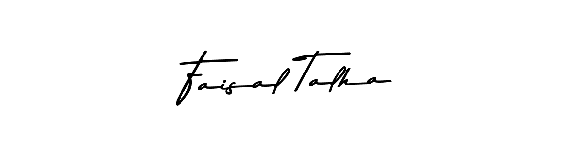 Design your own signature with our free online signature maker. With this signature software, you can create a handwritten (Asem Kandis PERSONAL USE) signature for name Faisal Talha. Faisal Talha signature style 9 images and pictures png